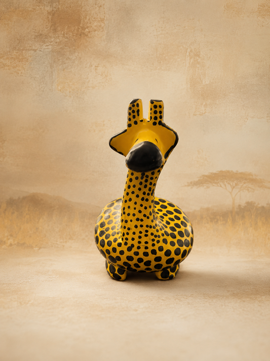 Hand-Carved Soapstone Giraffe
